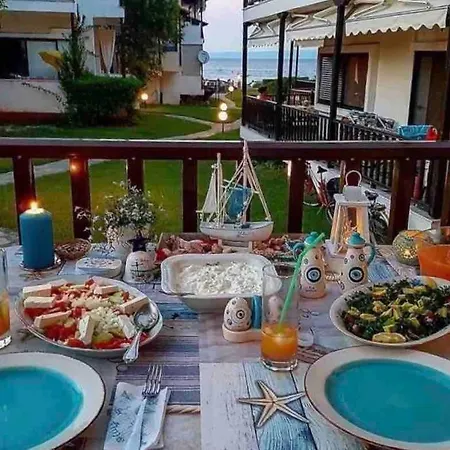 With Sea View In Pefkohori. Apartment *