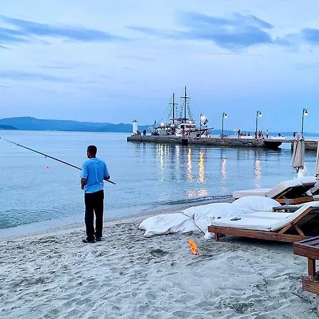 With Sea View In Pefkohori. *