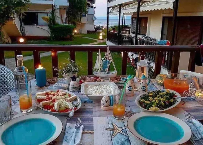 With Sea View In Pefkohori. Lejlighed *