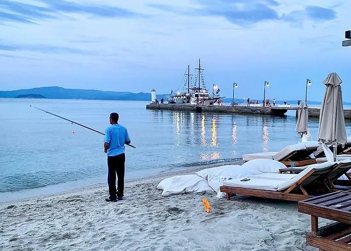 With Sea View In Pefkohori. *